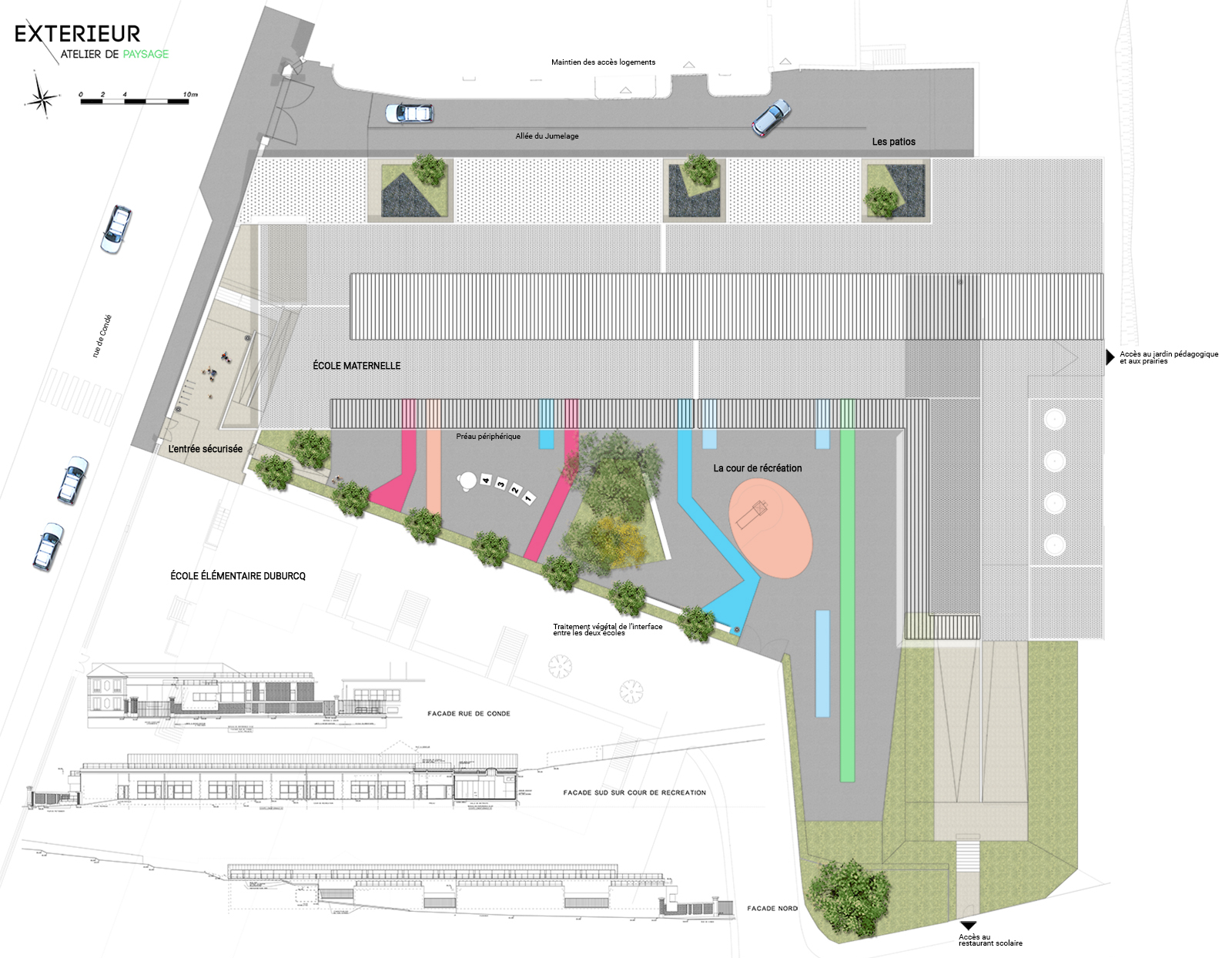 Plan école maternelle La Ferte sous Jouarre