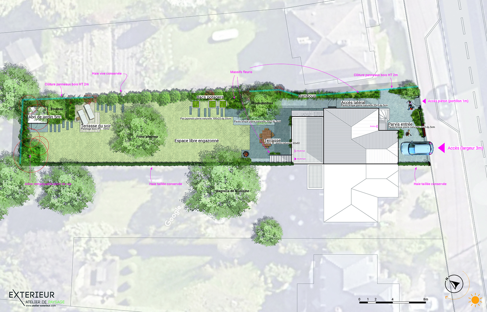 Parcs, Jardins et Espaces naturels - EXTERIEUR atelier de paysage