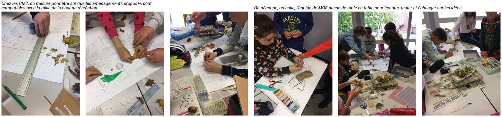 photos atelier co-conception projet paysager cour école avec les enfants école dessin