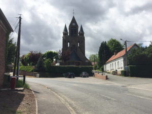 Douchy-les-Ayette place du village